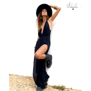 MULLET T DRESS...Transformable Maxi Dress...Maxi boho dress, backless dress, elegant dress, ibiza dress, party dress