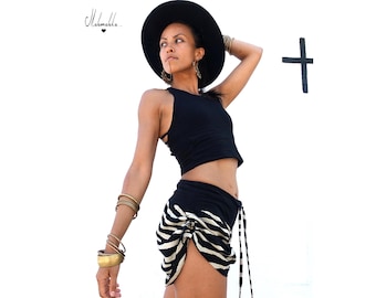PICKER SHORT...ryon shorts with elastic band, adjustable laces, shorts, summer shorts