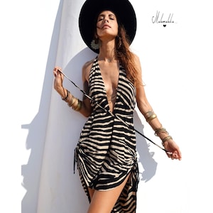 NECKLINE DRESS ... party dress, festival dress, open dress, burlesque dress, steampunk dress, tribal dress, sexy dress,