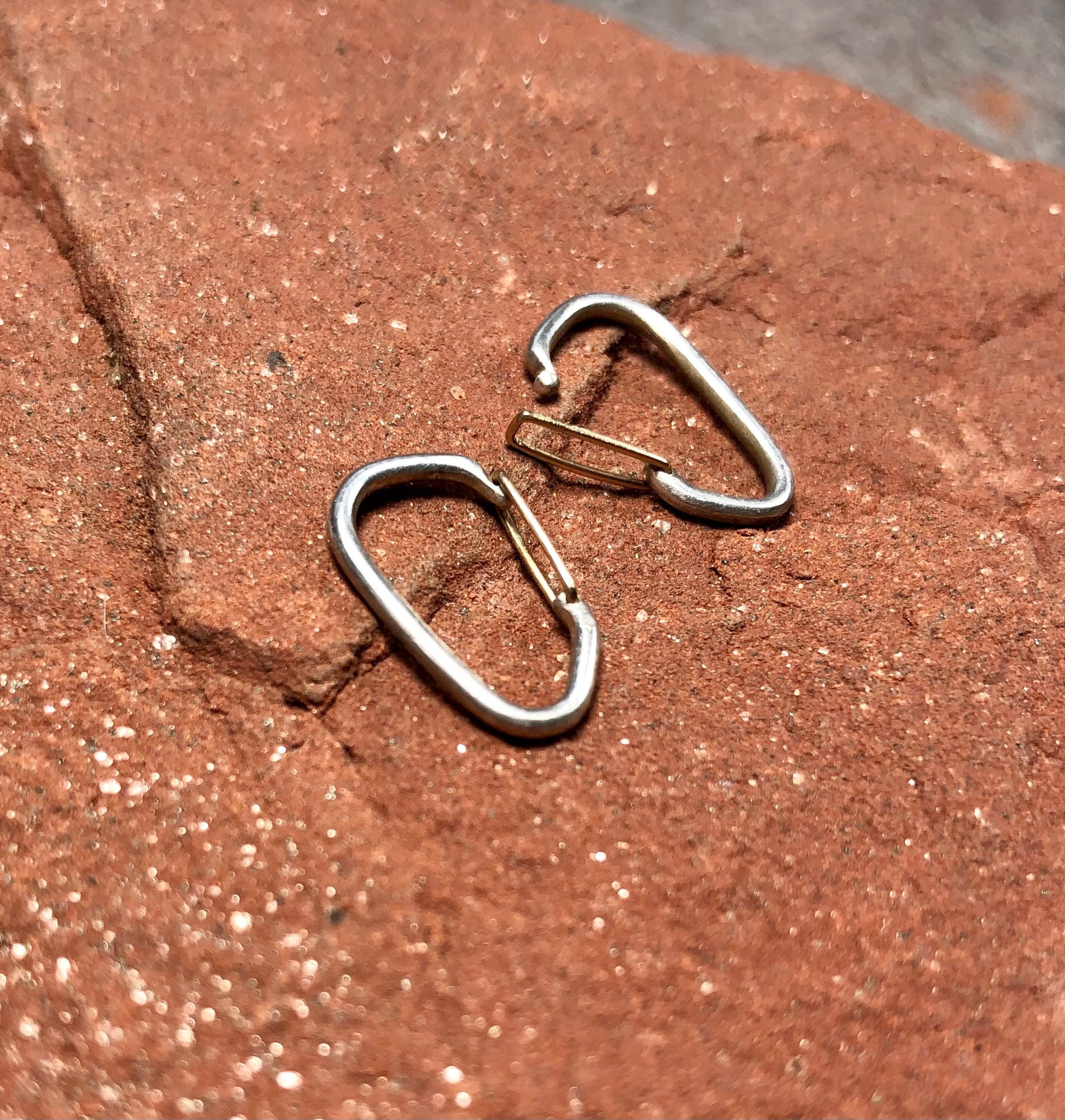 ピアス Carabiner Hoop Earrings #5275 4499DE7F-D851-4E49-9F6A-