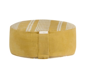 Mustard Stripe Zafu