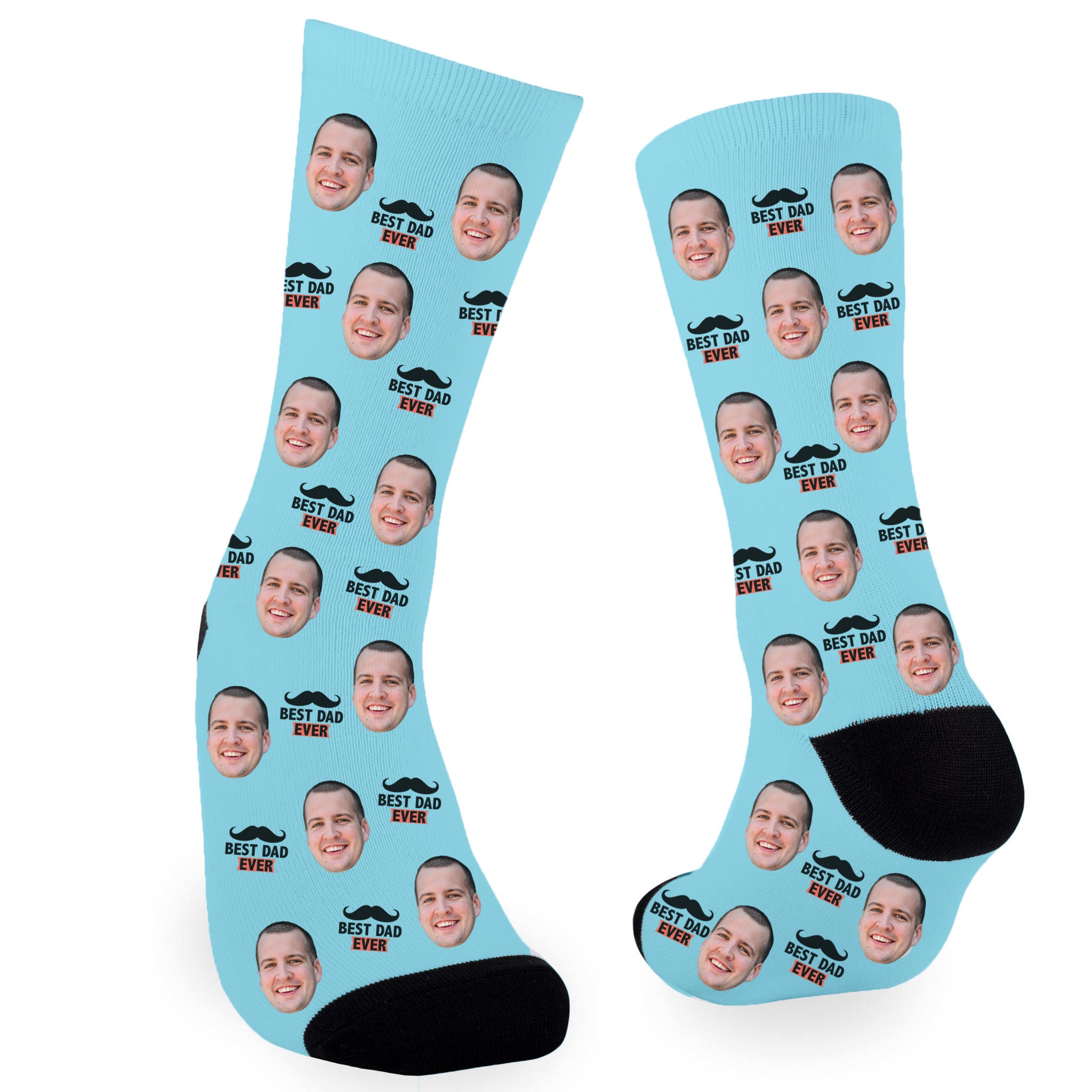 Best Dad Ever Socks Father's Day Gift Best Dad Socks Etsy