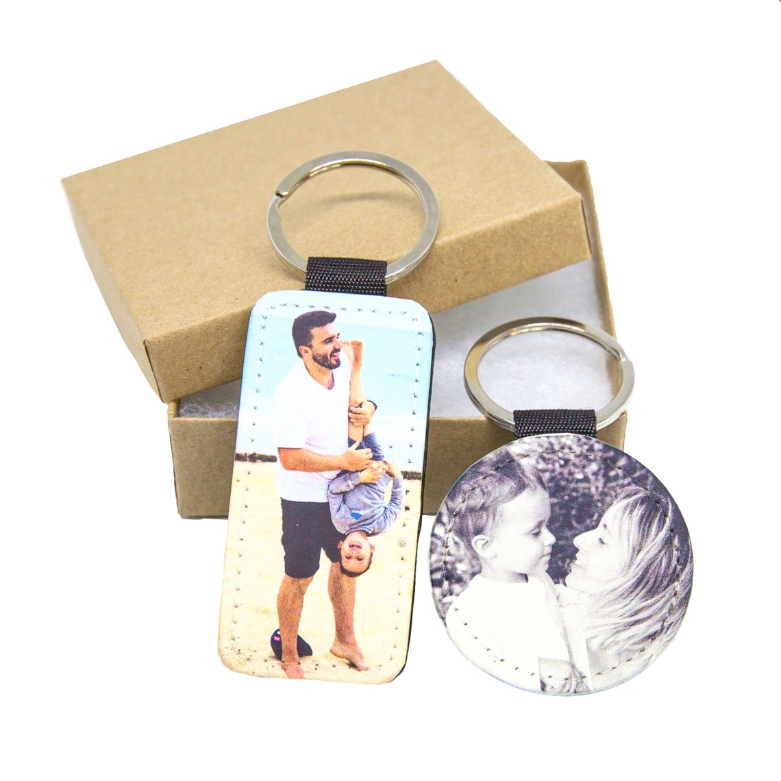 Photo Key Ring Personalised Keychain Personalised Gift Etsy