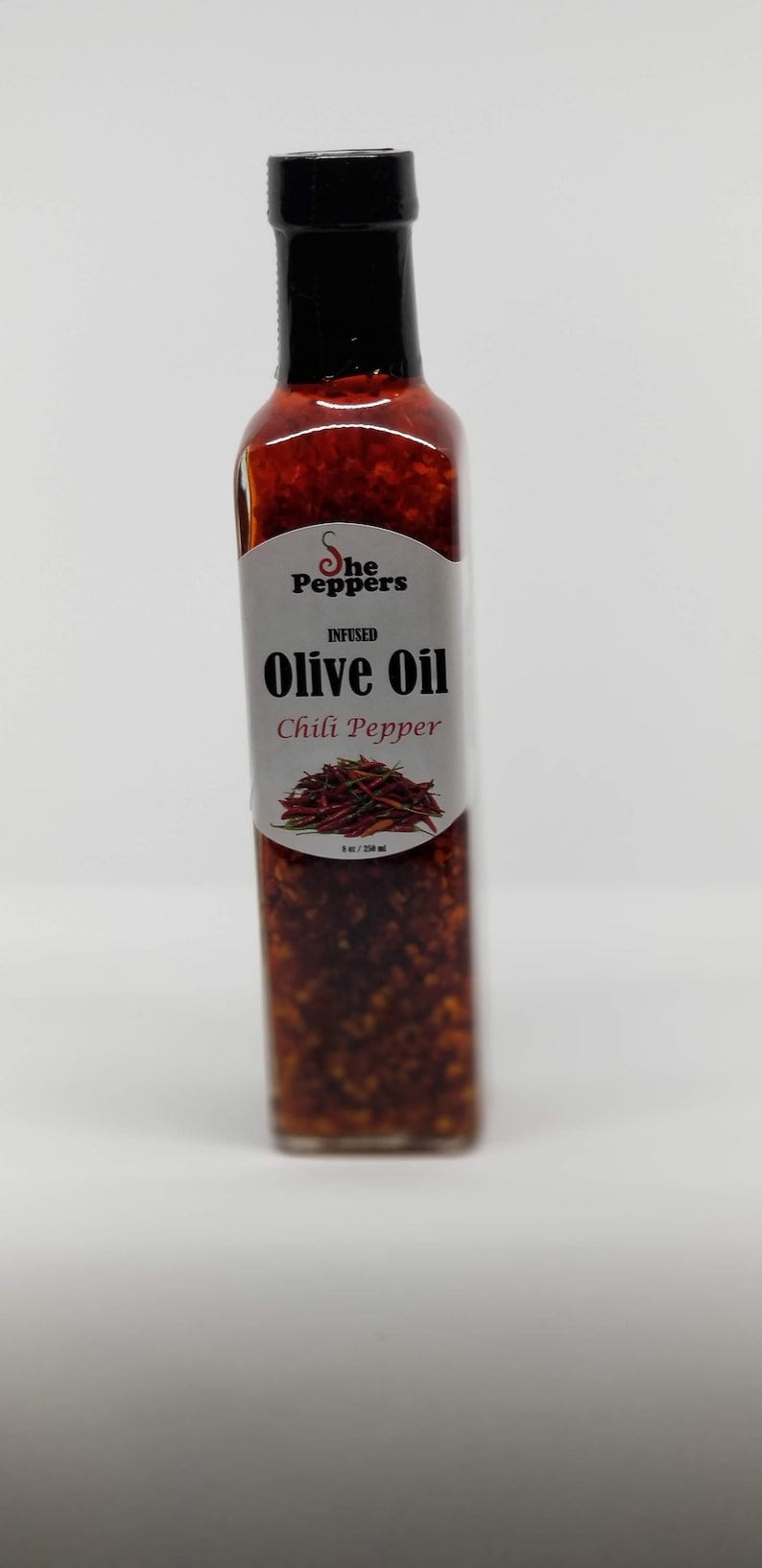 Chili Pepper Infused Olive Oil Etsy