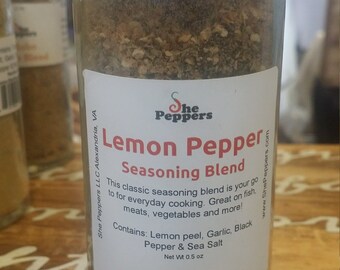 Lemon Pepper Seasoning Blend