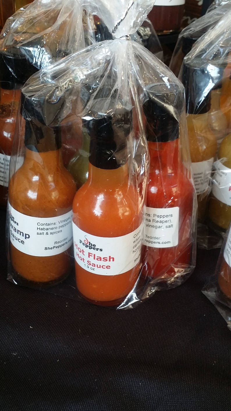 Hot Sauce Sampler Packs Etsy