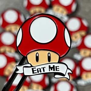 Mushroom Soft Enamel Pin Mario Kart Nintendo