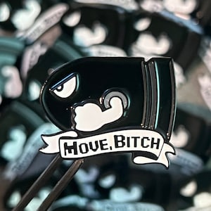 Bullet Bill Soft Enamel Pin Mario Kart Nintendo