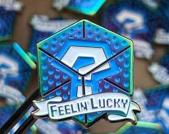 Pin de esmalte arcoíris de la caja de artículos de Mario Kart de Nintendo