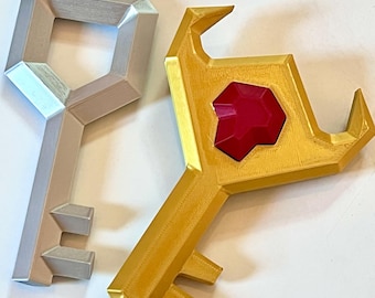 Leyenda de Zelda: Ocarina of Time y Majora's Mask: Llave del jefe de mazmorra y llave de mazmorra (LoZ OoT)