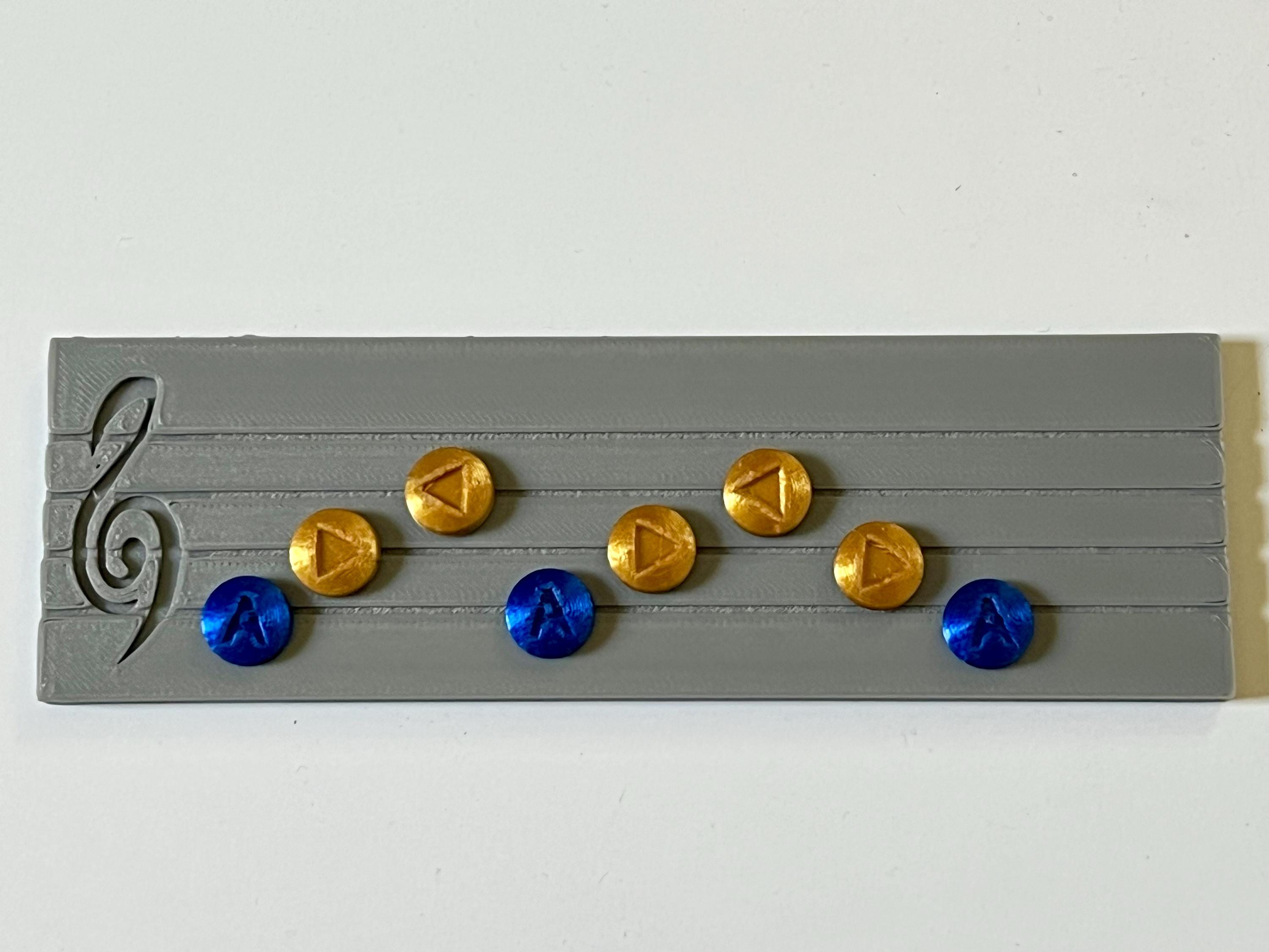 Legend of Zelda Ocarina of Time and Majora's Mask Song Board Loz Oot MM ...