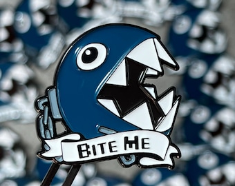 Pin de esmalte suave Chain Chomp Mario Kart Nintendo