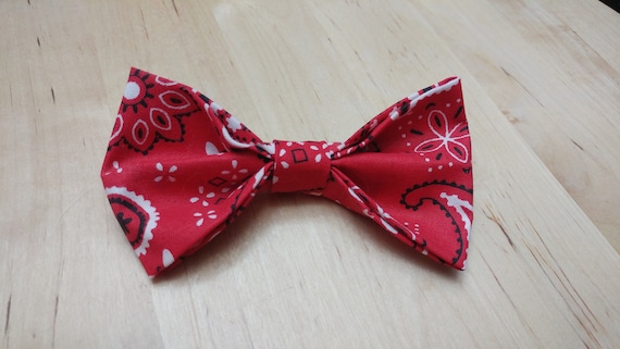 bandana bow tie