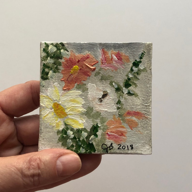Reduced Mini Painting on Canvas