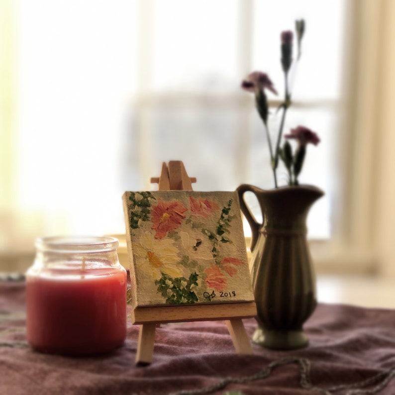 Reduced Mini Painting on Canvas