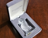 Waterford Crystal Seahorse Figurine in Original Box, Sea Horse Memento, Special Gift for Him or Her