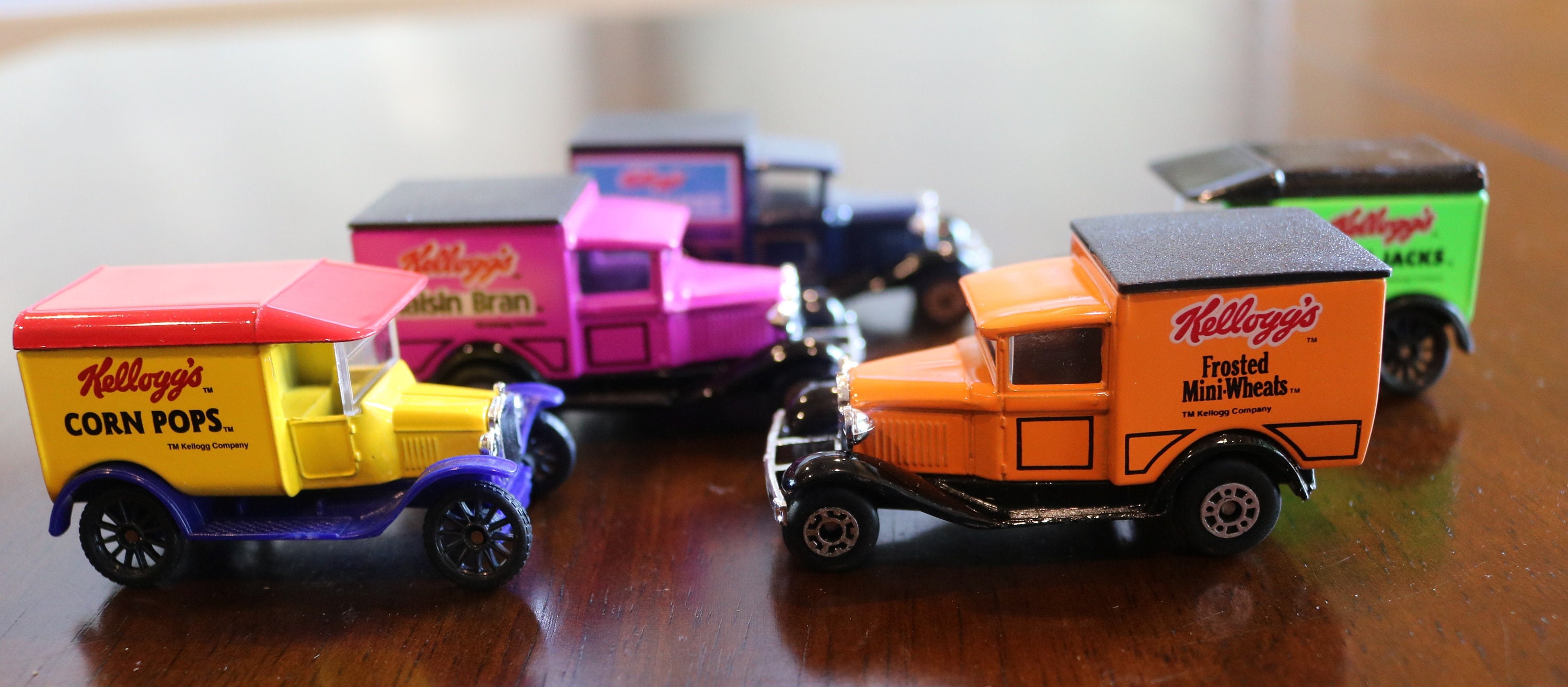 5 Matchbox Trucks Kelloggs Cereal Trucks Toy Trucks Model T Etsy