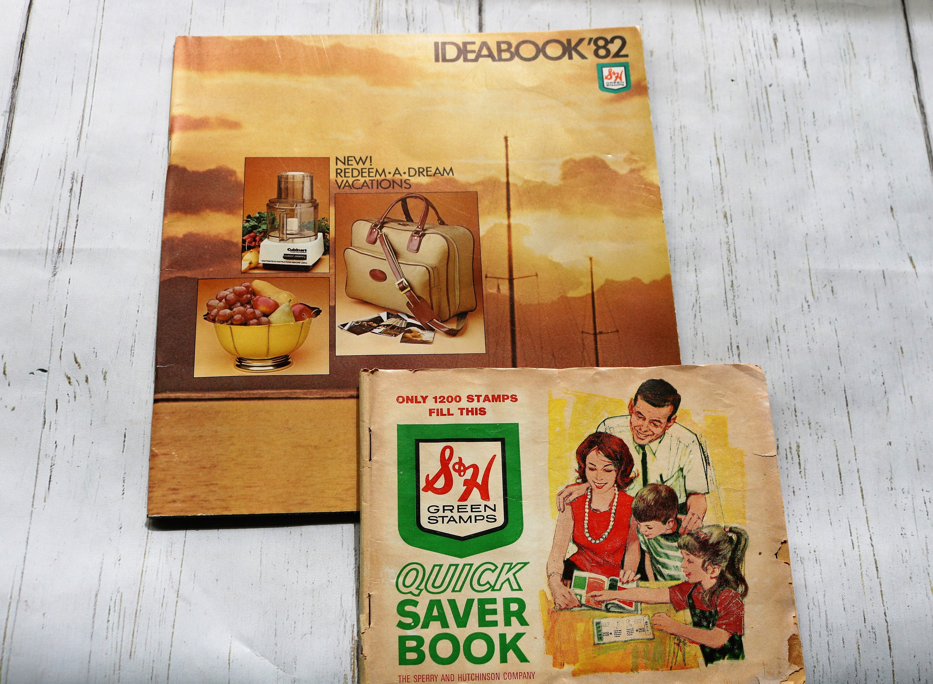 Vintage Saver Stamp Book With Saving Stamps, Unused S&H Booklet