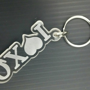 Chi Omega I Love Keychain, Chi Omega Personalized Sorority Key Fob, Chi Omega Key Ring; Chi Omega Bid Day Key Chain, Chi Omega Big Little