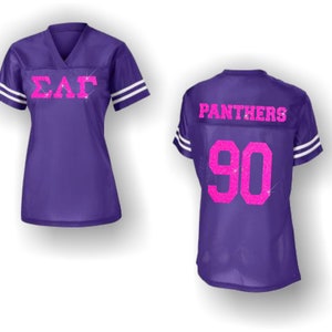 Sigma Lambda Gamma-Football Jersey, Sport-Tek® Ladies PosiCharge®