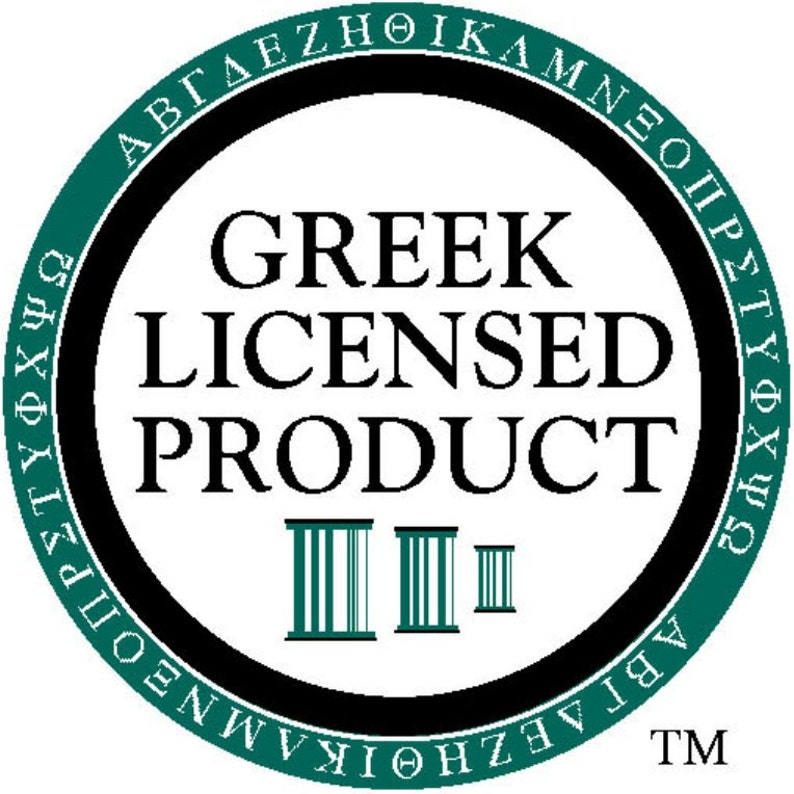 Alpha Chi Omega Mirror Keychain Alpha Chi Omega Key Fob Alpha Chi