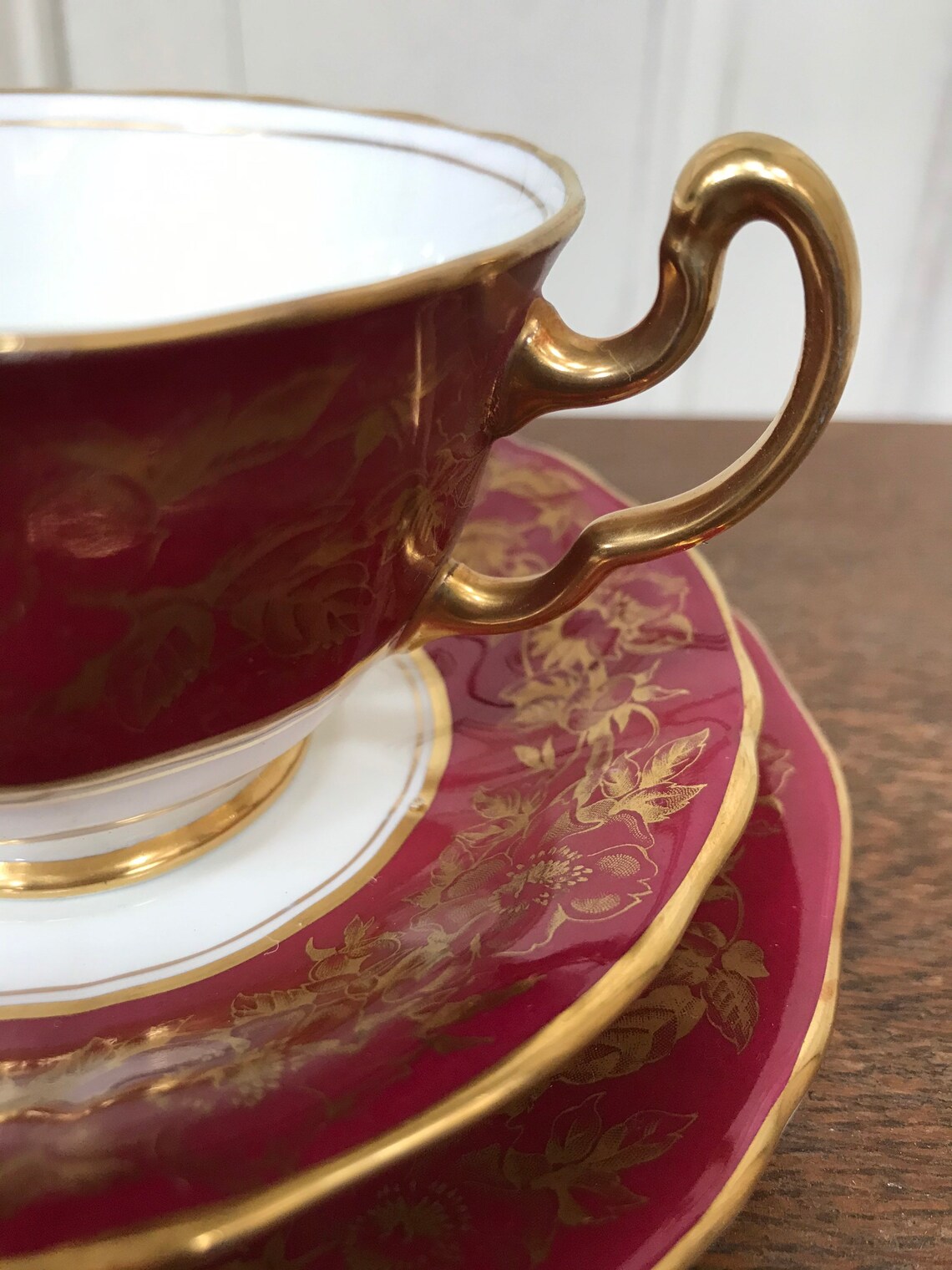 Vintage Adderley Bone China Lawley England Trio Cup Saucer Etsy UK