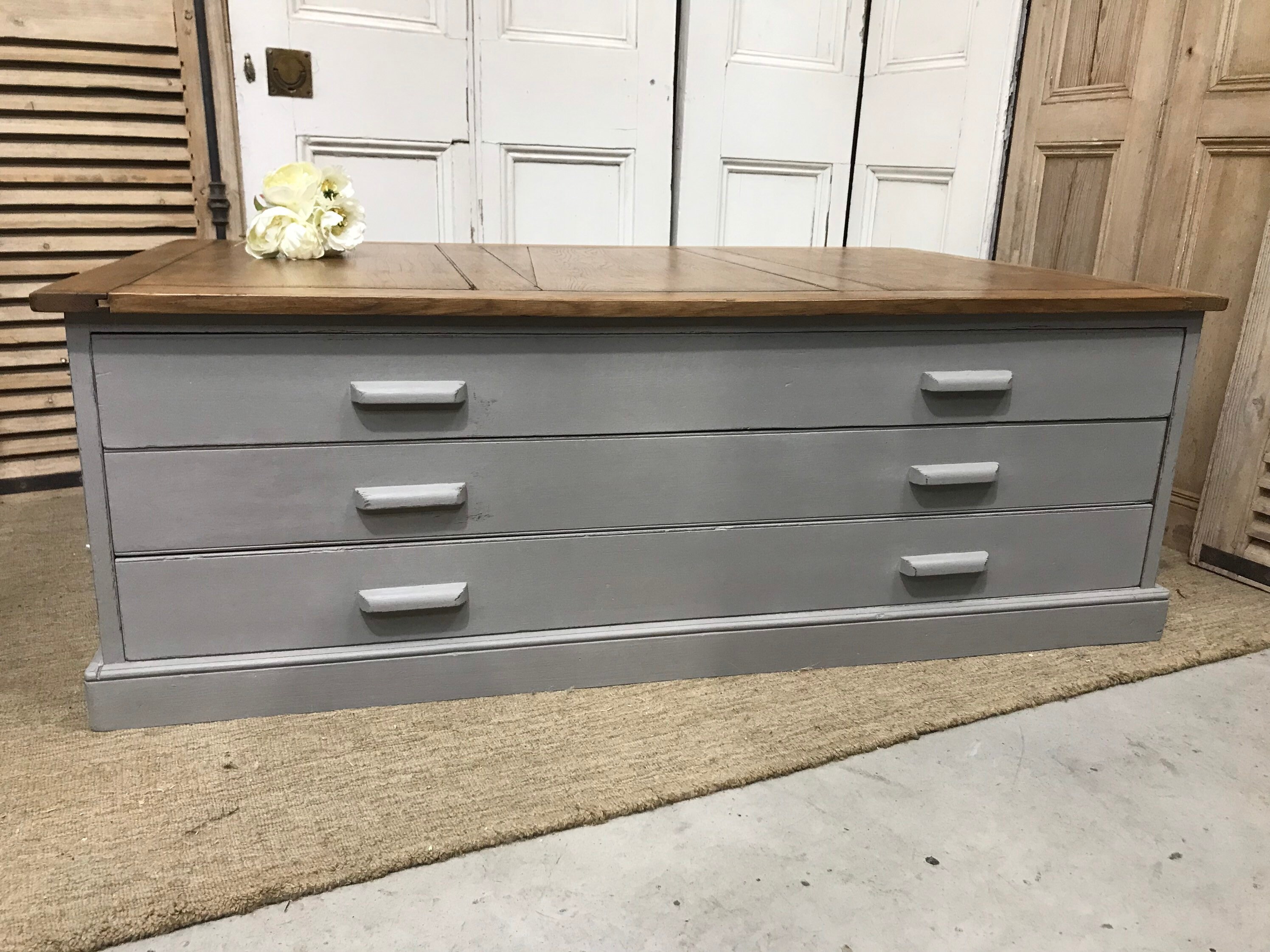 Vintage Plan Chest Architects Drawers Artists Drawers Etsy UK