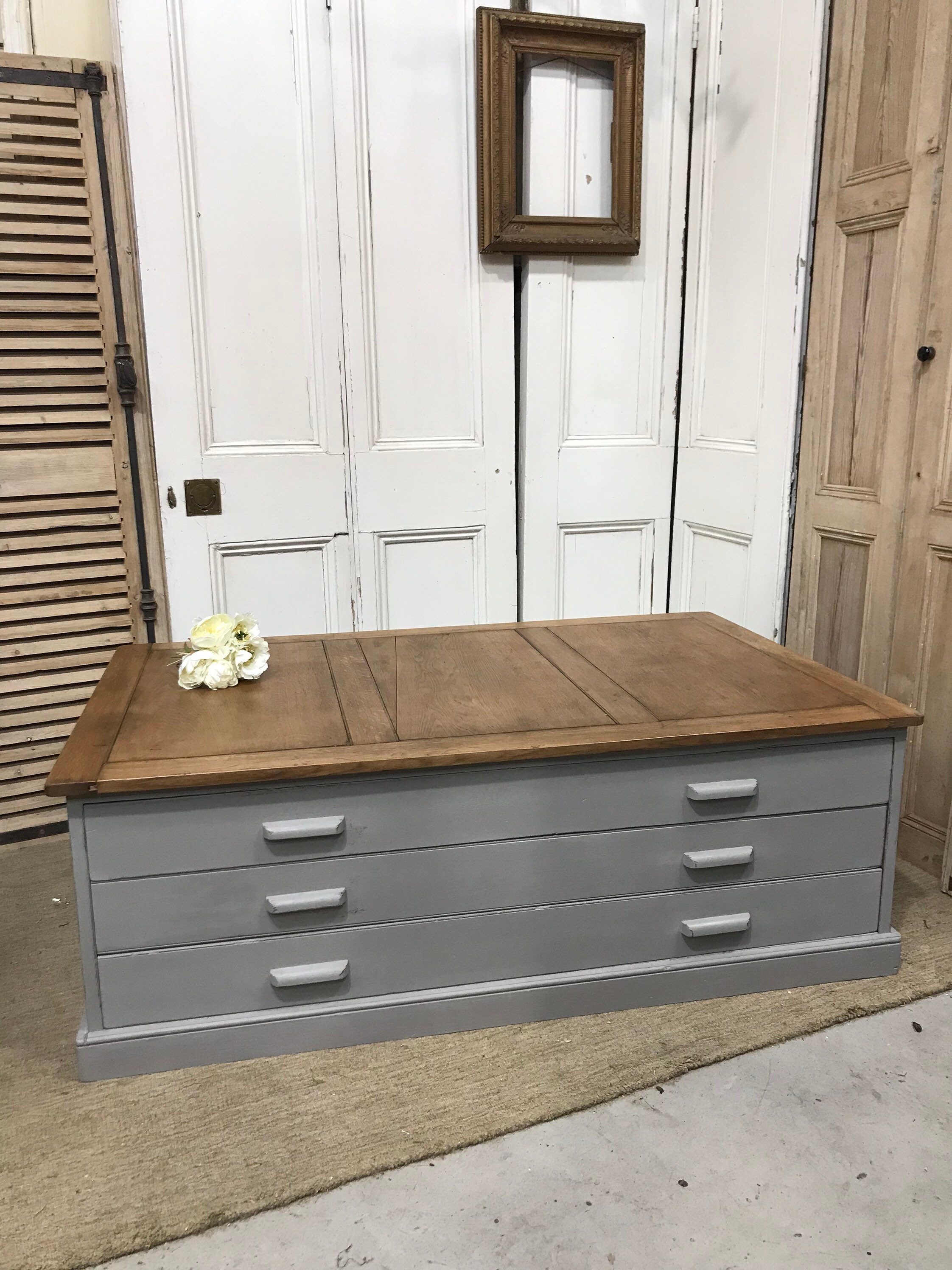 Vintage Plan Chest Architects Drawers Artists Drawers Etsy UK