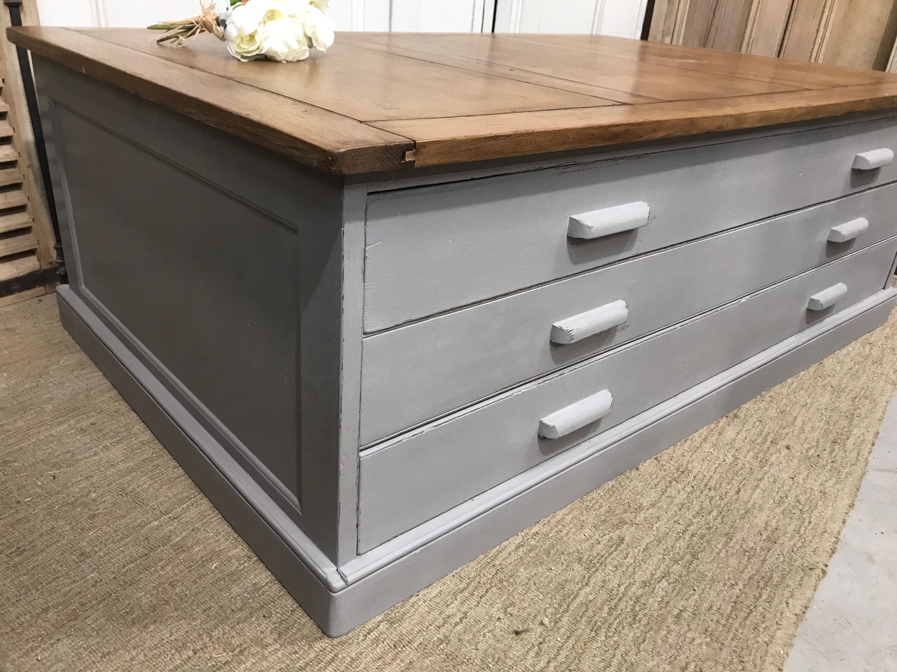 Vintage Plan Chest Architects Drawers Artists Drawers Etsy UK