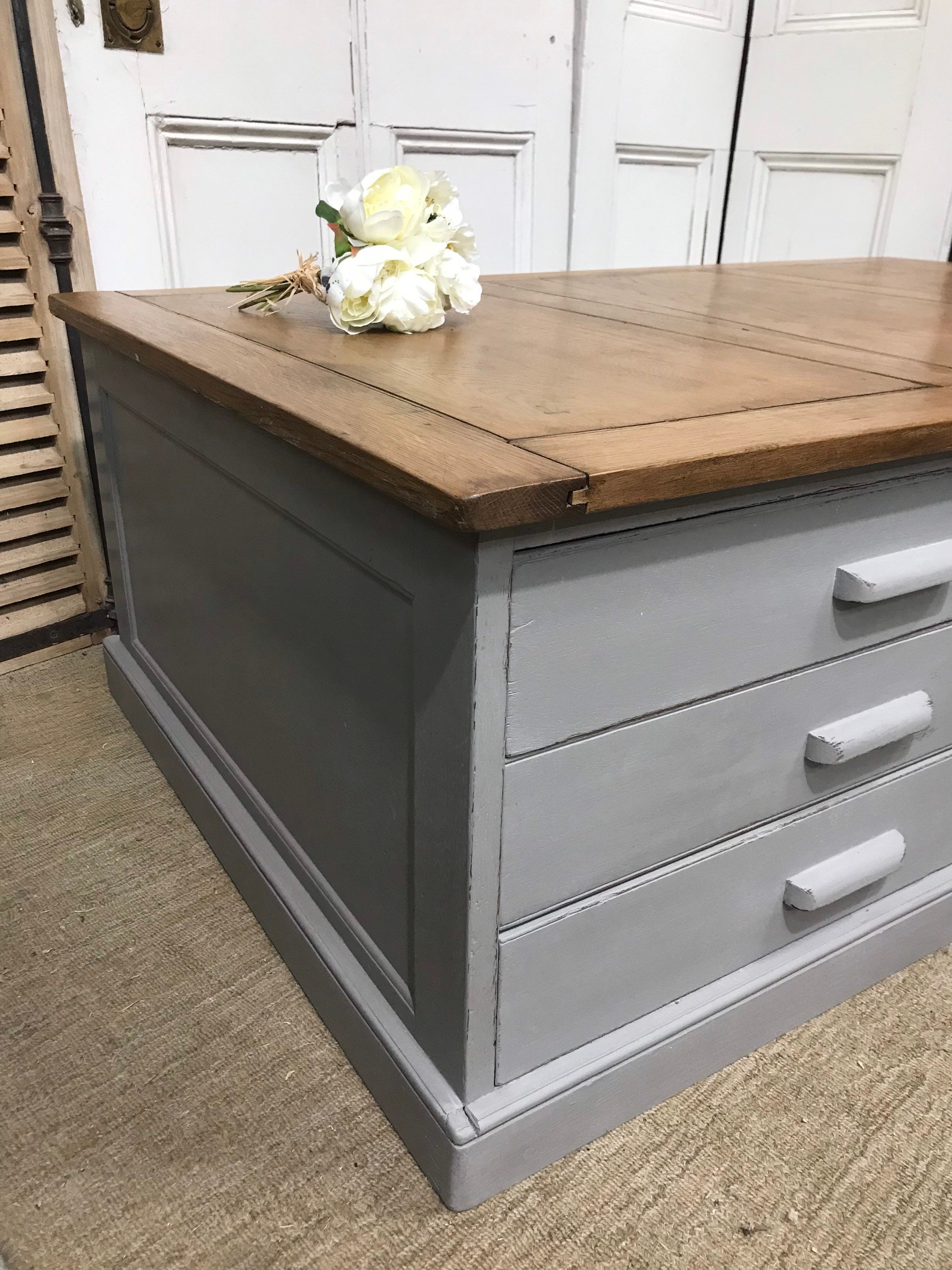 Vintage Plan Chest Architects Drawers Artists Drawers Etsy UK