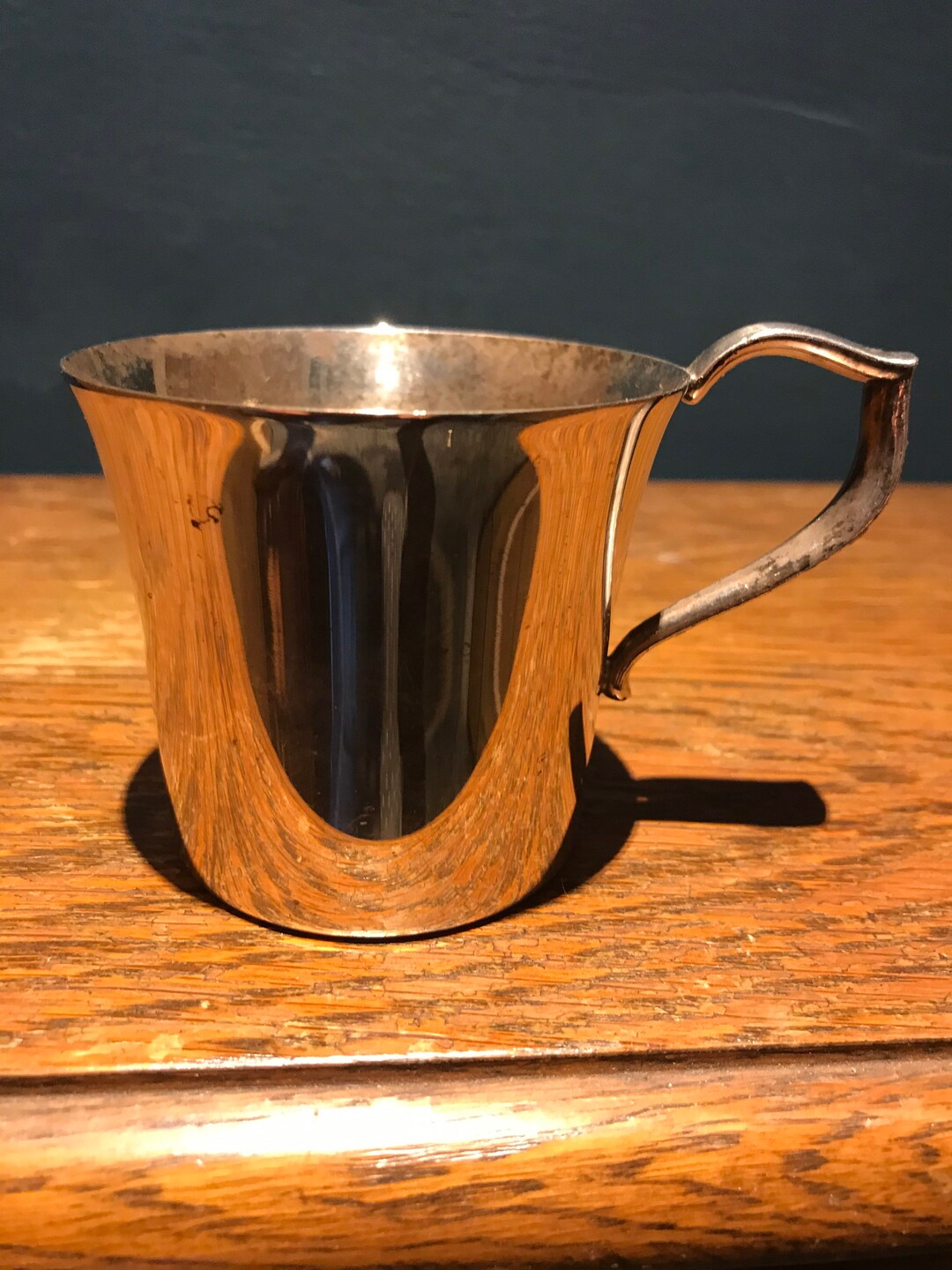 Vintage Wallace Silver Plated Christening Tankard Made in Etsy
