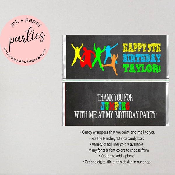 Trampoline Party Favors - Etsy