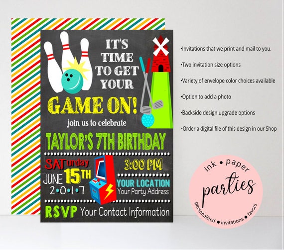 Bowling Pins Ball Sports Mini Golf Golfing Arcade Games Etsy