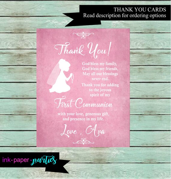 First Communion Boy Party Return Address Labels Personalized Custom ~ We Print and Mail to You