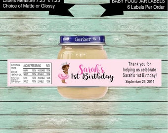 gerber baby food jar label