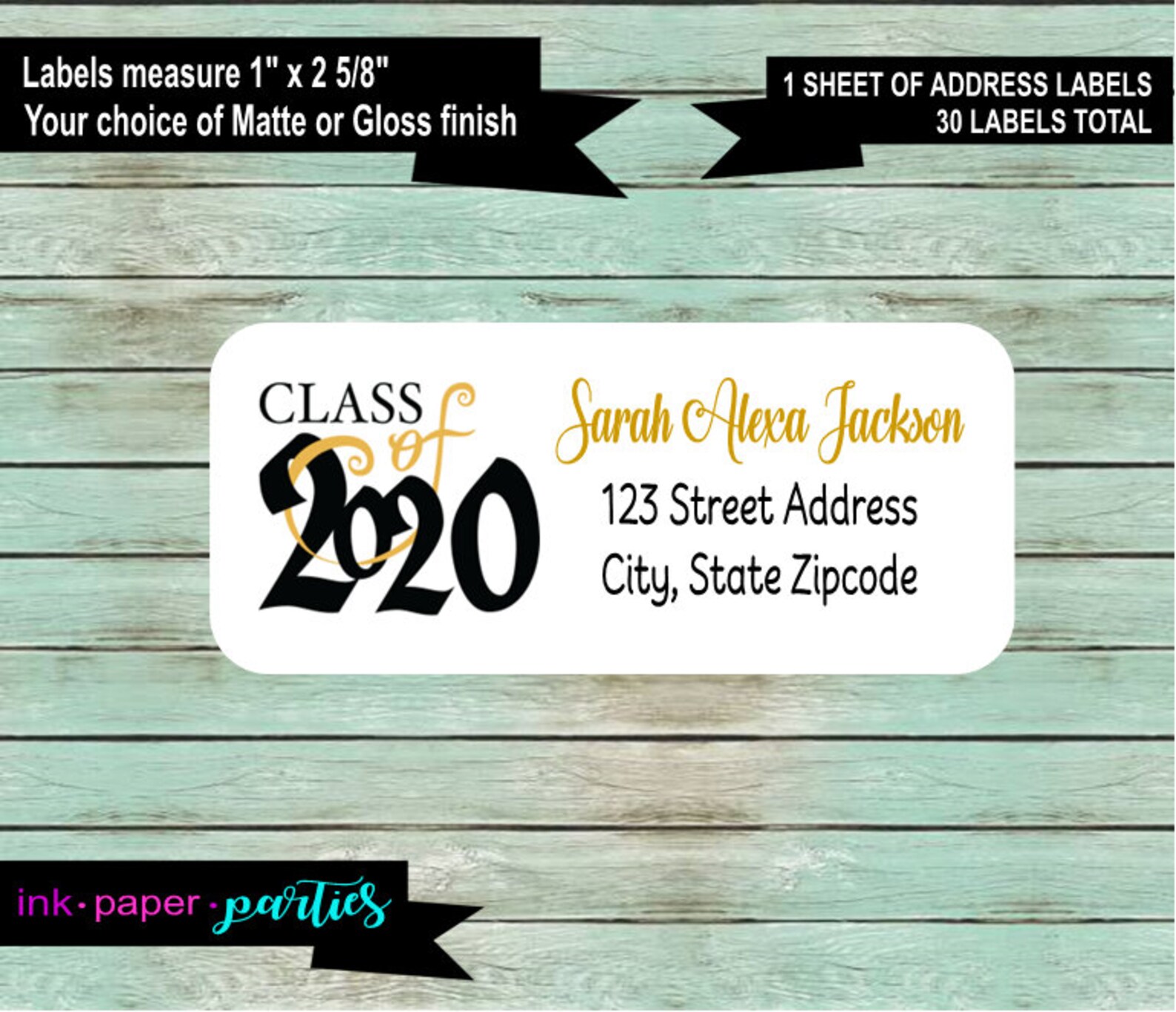 Graduation Graduate Class of 2020 Party Invitation | Etsy