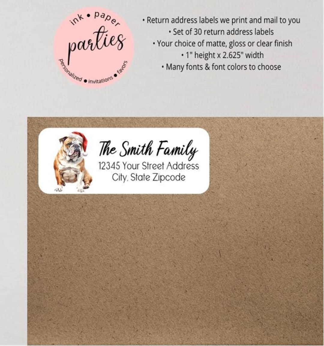 Bulldog - Santa Dog, Puppy - Christmas Holiday - Animal, Pet - Return ...