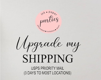 Surclassement d'expédition - USPS Priority Mail
