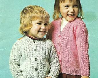 Free Knitting Patterns Children Etsy