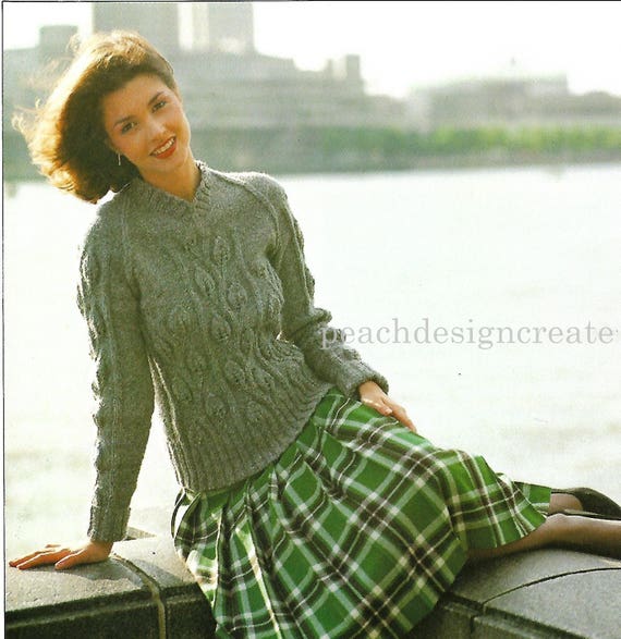 Sweater Jumper Knitting Pattern 