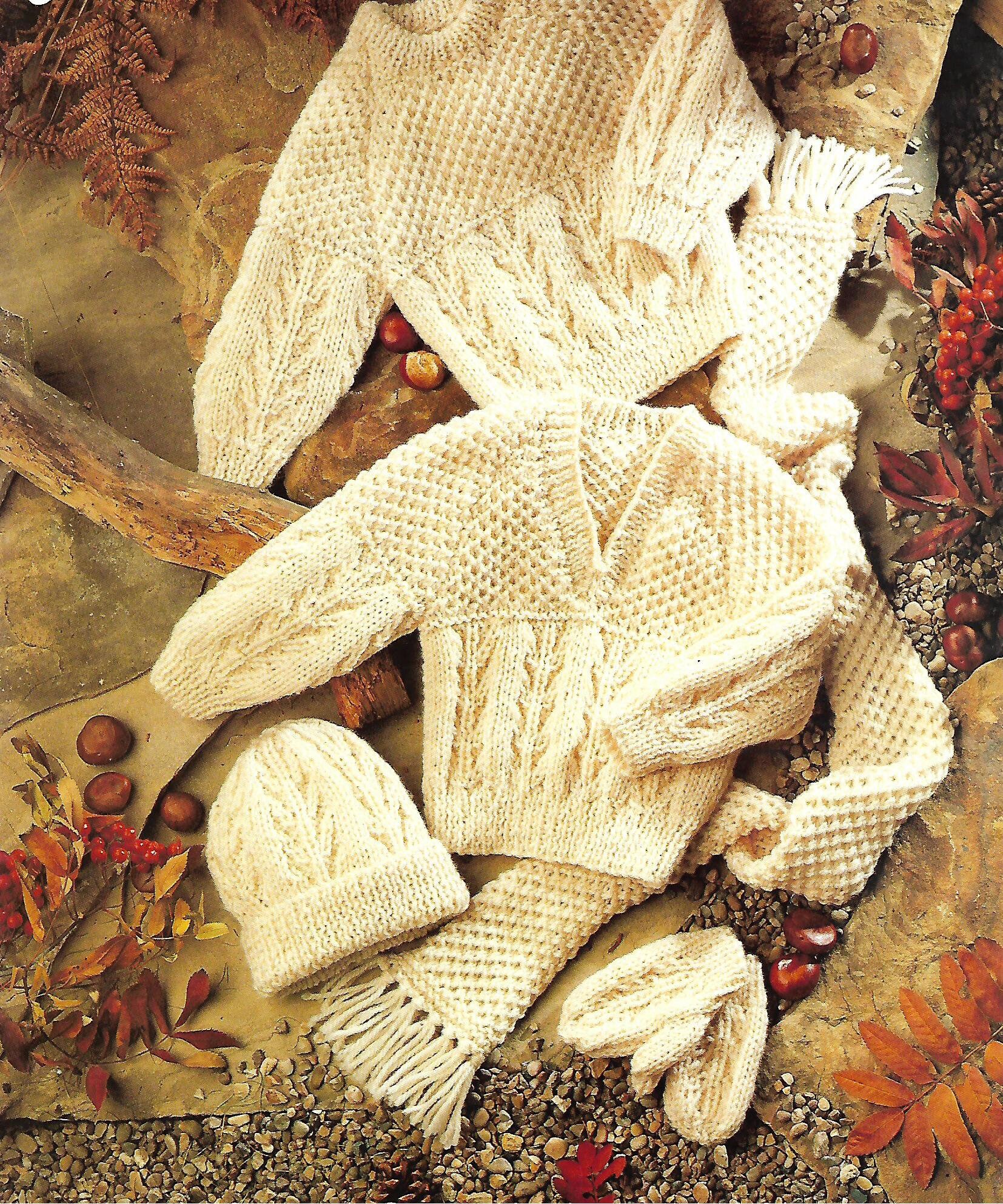 Knitting Pattern Pdf Children's Boy's Girl's Etsy UK