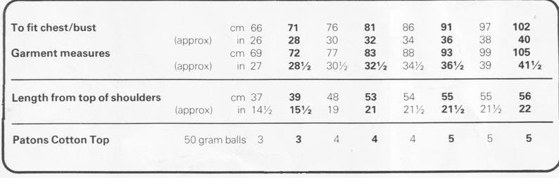 Knitting Pattern Cotton Top : Womens Garter Stitch Easy Knit (sizes 26 ...