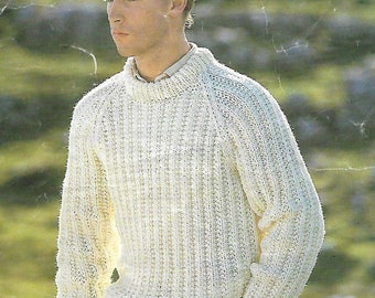 fisherman's sweater knitting pattern