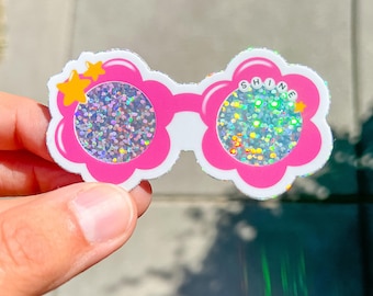 Daisy Sunnies Holographic Vinyl Sticker