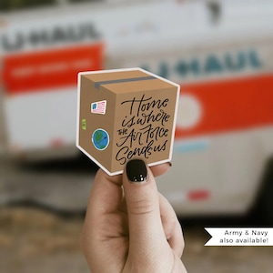 Military, Air Force Move, PCS Sticker Decal