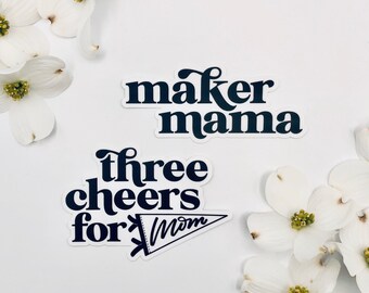 Maker Mama Vinyl Sticker