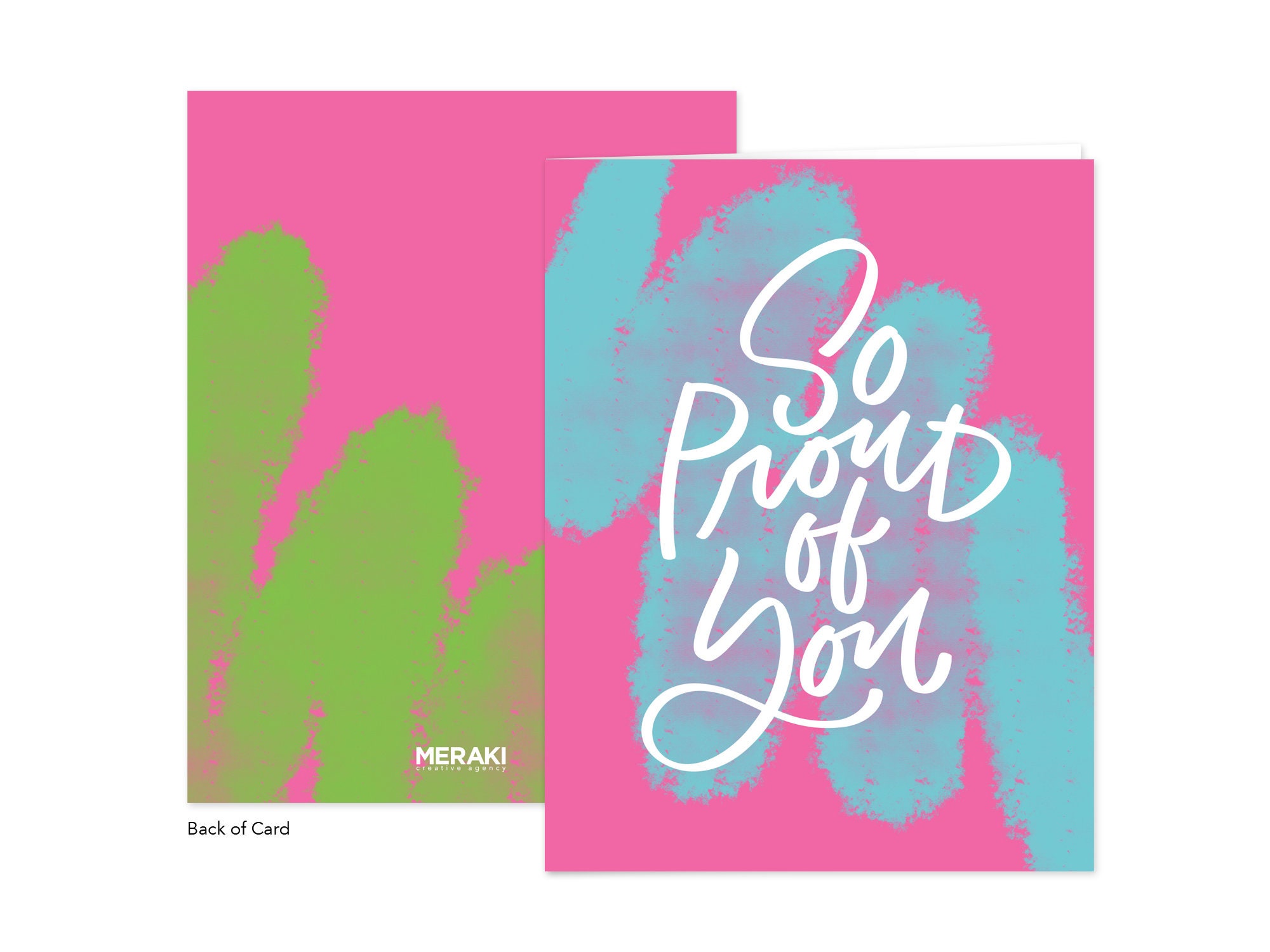 Proud of You Greeting Card - Blank Inside, Support, Friend Card - Etsy