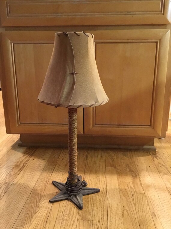Western Decormetal Starcowboycowgirlbedroom Lamp For Etsy