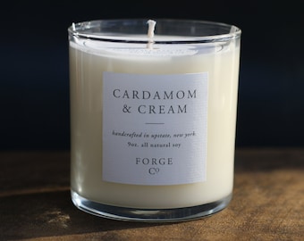 Cardamom & Cream Soy Wax Candle
