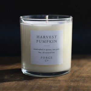 Harvest Pumpkin Soy Wax Candle